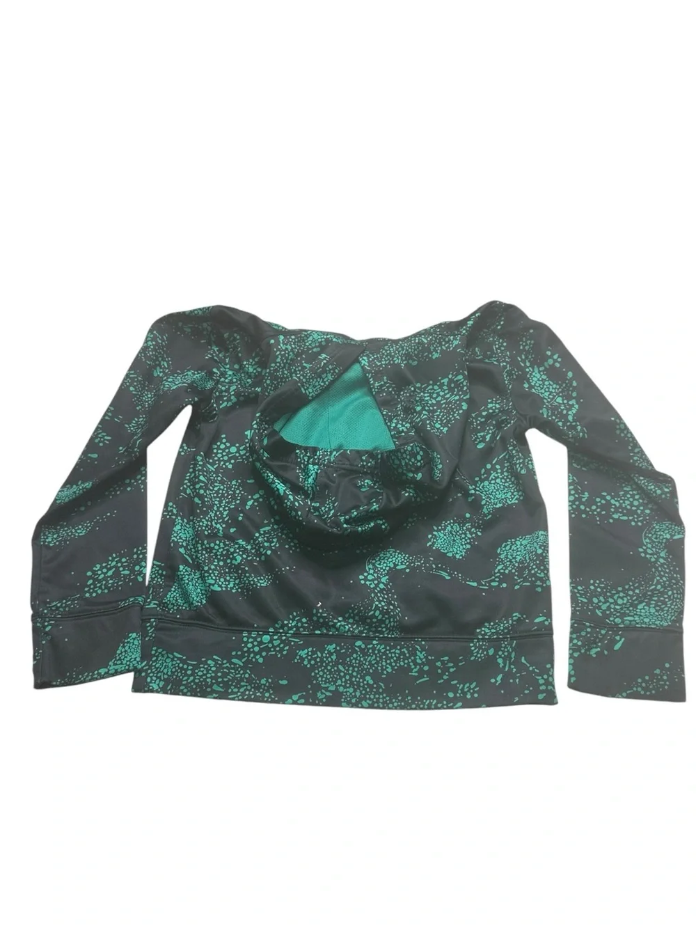 Title: Nike SB Therma-FIT Youth Hoodie Size S 8-10 Black Teal Skate Pullover Swe